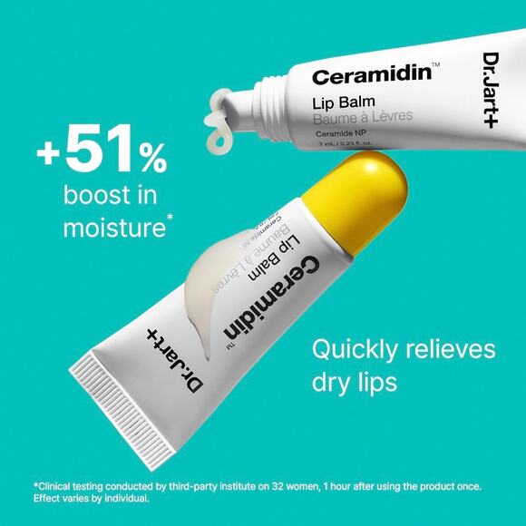 DR.JART+ Ceramidin Lip Balm 7mL Hydrating Moisturizing Ceramide NP New Sealed - Picture 3 of 9